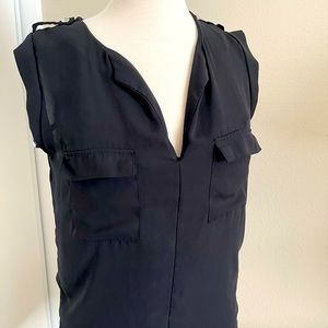 Mossimo Chiffon sleeveless Blouse- M